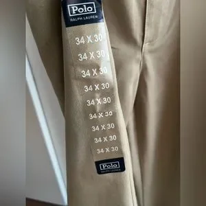 Polo by Ralph Lauren ANDREW PANT 34×30 Polo Ralph Lauren Andrew Pleated 34 Size Pants for Men for